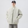 Men's cleanfit stand up collar pilot jacket, men's high-end baseball collar cotton jacket