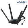 WiFi6E AX5400 USB3.0 Adapter (Support Win10 / Win11) WL-WN695X2-A