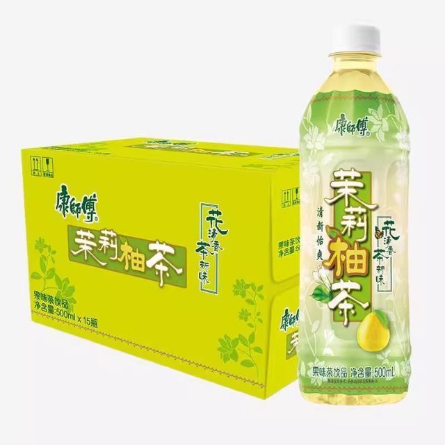 15X 茉莉柚茶 (每支500毫升) 原箱 #平行進口