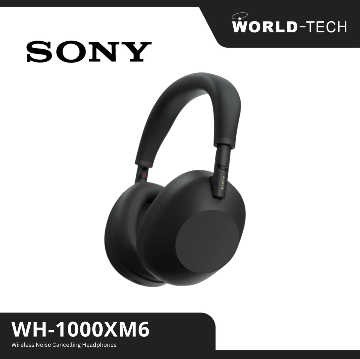 SONY | SONY WH-1000XM6 無線降噪耳機黑色原裝行貨一年保養| 顏色: 深