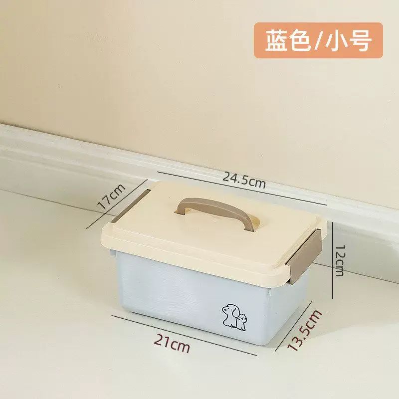 帶蓋儲物箱大號雜物零食衣服儲物整理箱塑膠加厚玩具收納盒儲物箱