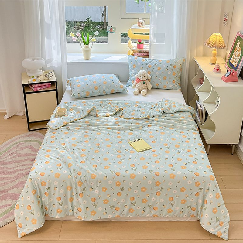 Gentle air conditioning blanket | Cloud like double-layer gauze summer blanket