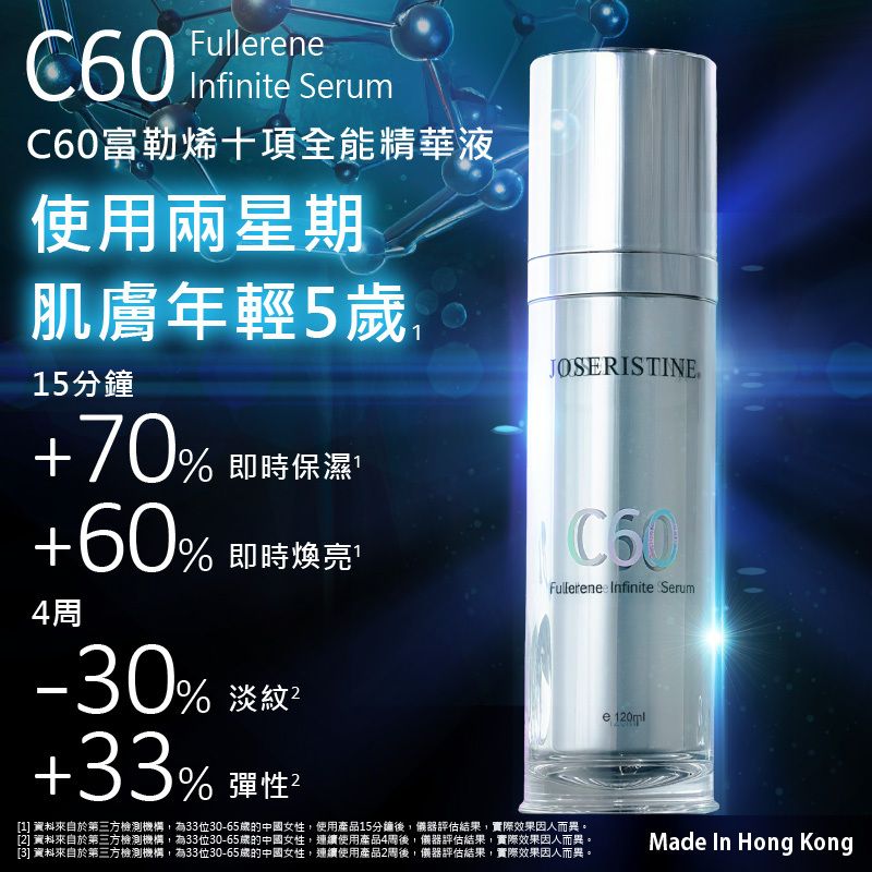 C60 Fullerene lnfinite Serum (120ml)|Random Delivery