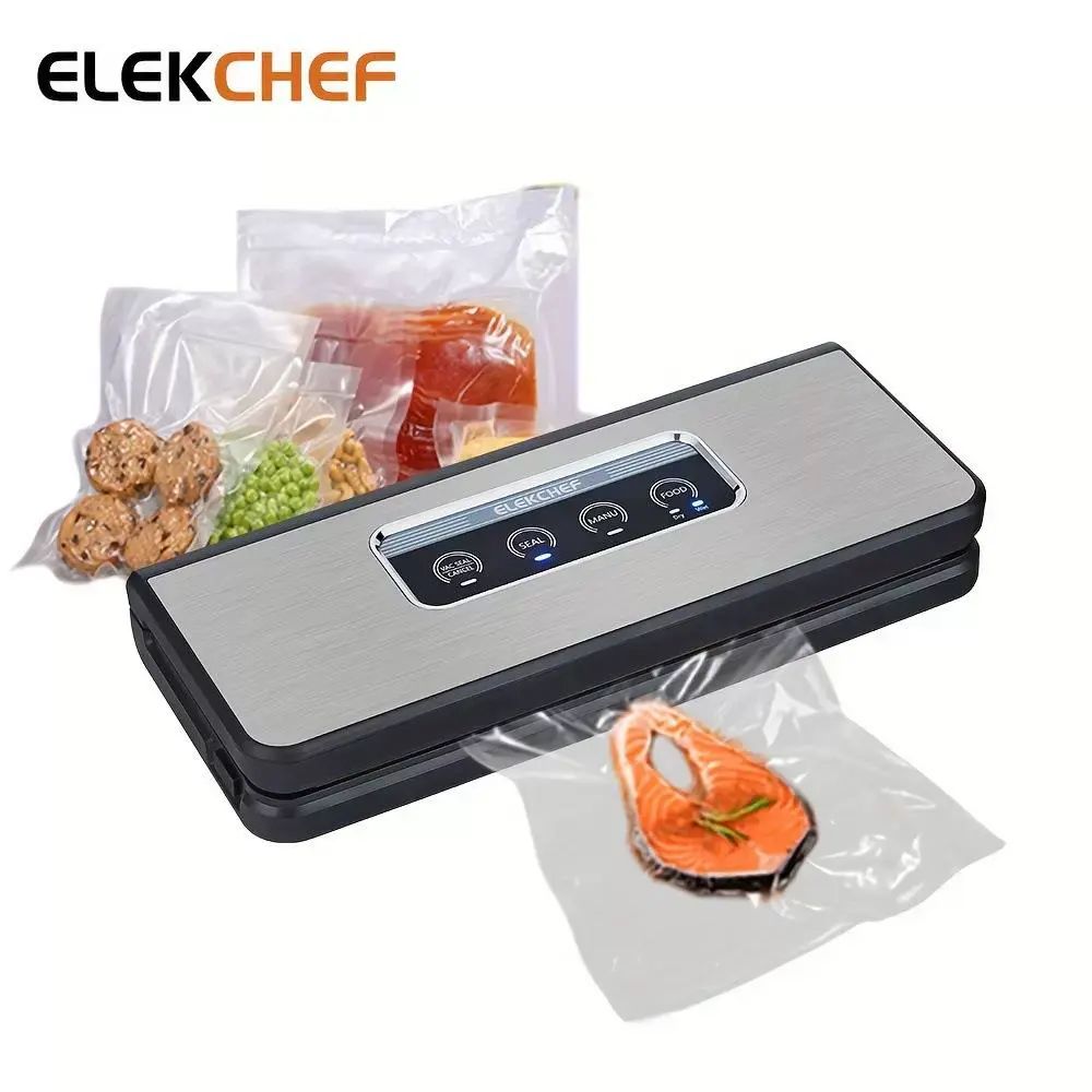 外貿乾溼通用小型家用真空封口機保鮮機包裝vacuum sealer