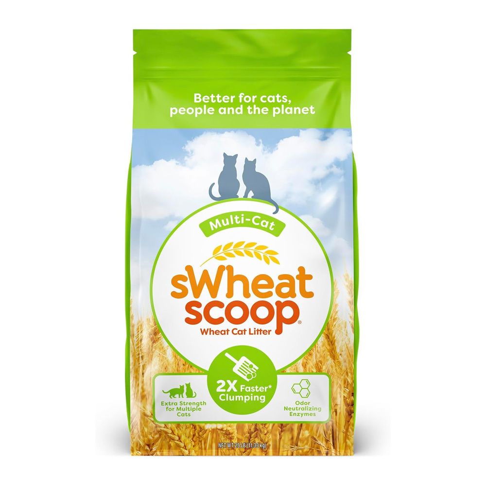 Swheat Scoop Multi-Cat (2倍強效)天然小麥多貓貓砂28/LB 860670