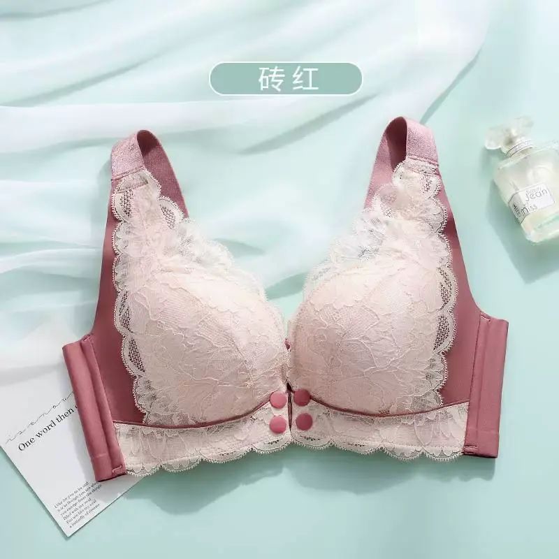 哺乳期内衣聚拢防下垂收副乳文胸秋冬薄款产后喂奶孕妇怀孕期专用