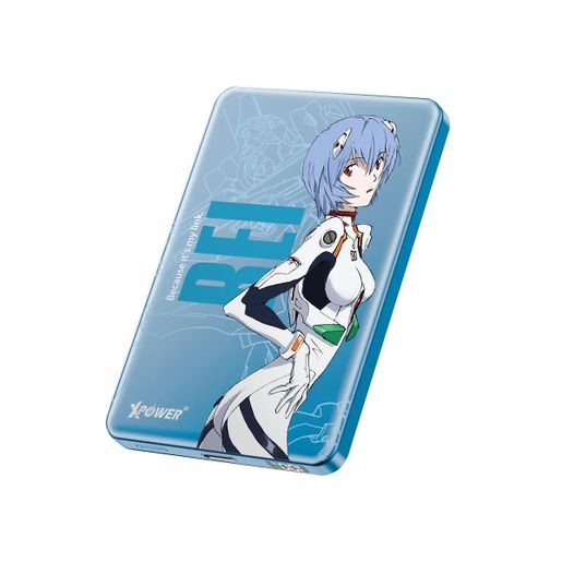 XPOWER | [CCC認證] XPower x EVA新世紀福音戰士3合1 10000mAh超薄數顯