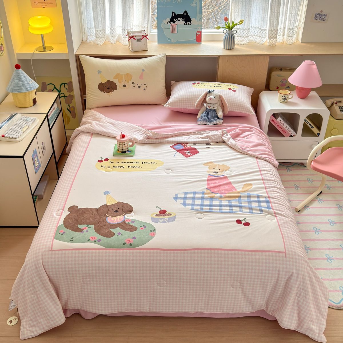 Soft air conditioning quilt | Single and double seasonal quilt | Summer cool quilt | Summer quilt