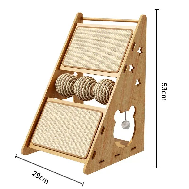 剑麻猫抓板立式耐抓耐磨不掉屑猫窝防猫抓沙发猫爪垫猫咪磨爪
