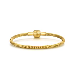 Charme 配繩 不銹鋼材質 黃金色 17cm 