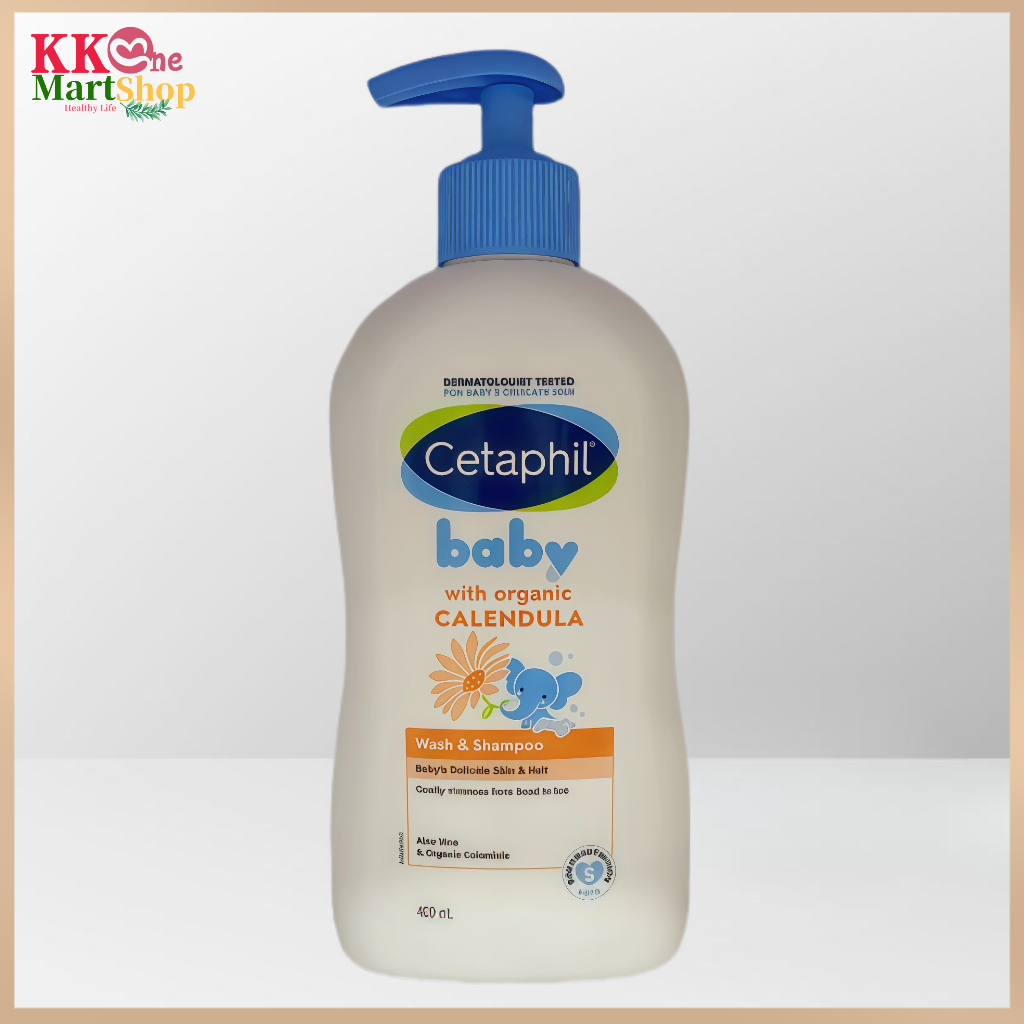 Cetaphil Baby Calendula 2-in-1 Wash & Shampoo - 399ml