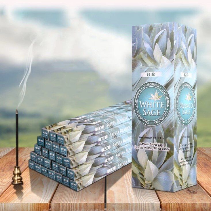 India GR White Sage Strings 200 pieces