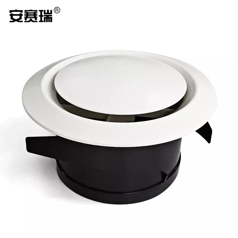 安赛瑞 新风排风口 ABS室内风口 百叶/圆形/管道出风口