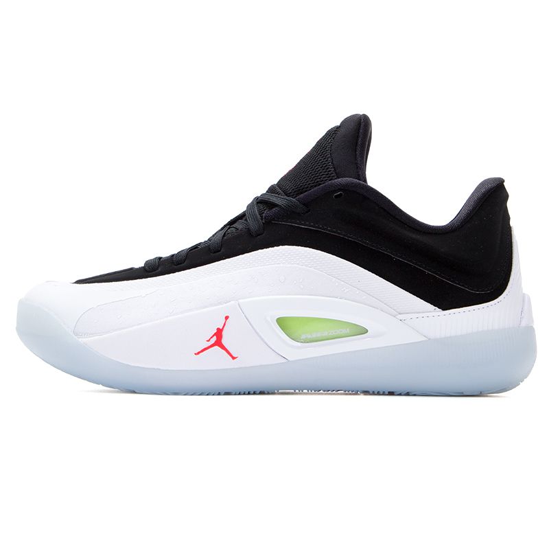 耐克兒童JORDAN ZION 4 (GS)童基礎款FD0588-100-白/黑/亮深紅/熒光黃/微粒灰 38