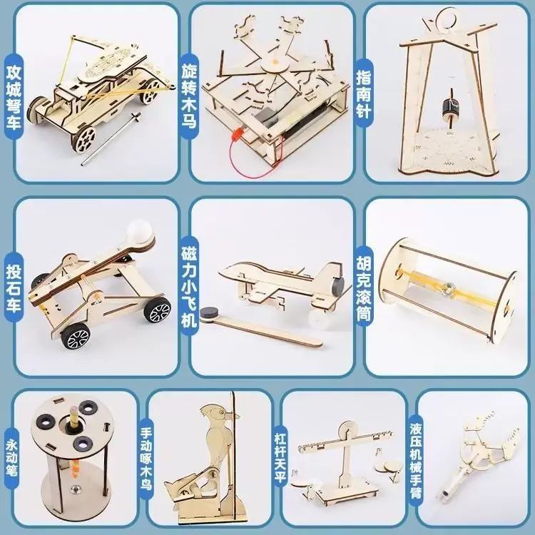 Scientific experiment physics diy handmade invention materials primary school students science and 