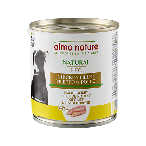 HFC Natural Dog Canned - Chicken Fillet 280g (Code 5521)[新舊包裝隨機發貨]