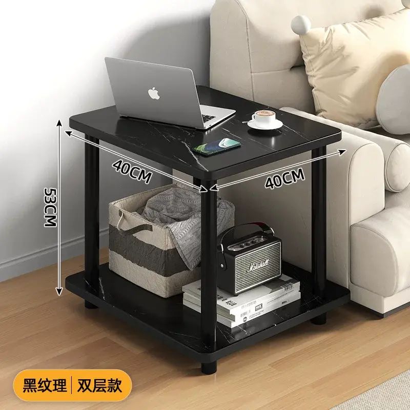 沙发边几小桌子小茶几边柜客厅迷你方桌卧室床头置物架小户型边桌