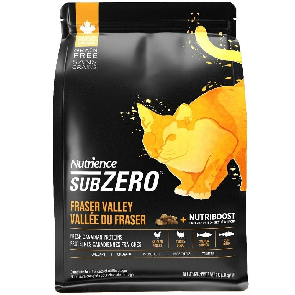 無穀物凍乾鮮雞肉配方全貓糧 (1.8kg) | NUTRIENCE 貓乾糧