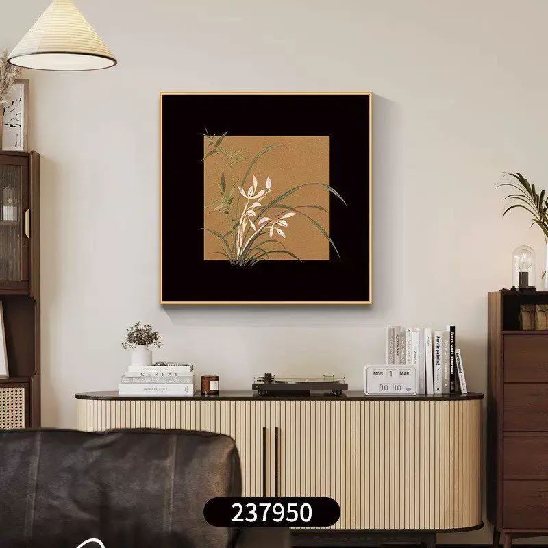 复古艺术客厅墙面装饰画法式中古卧室书房摆台画方形壁画玄关挂画