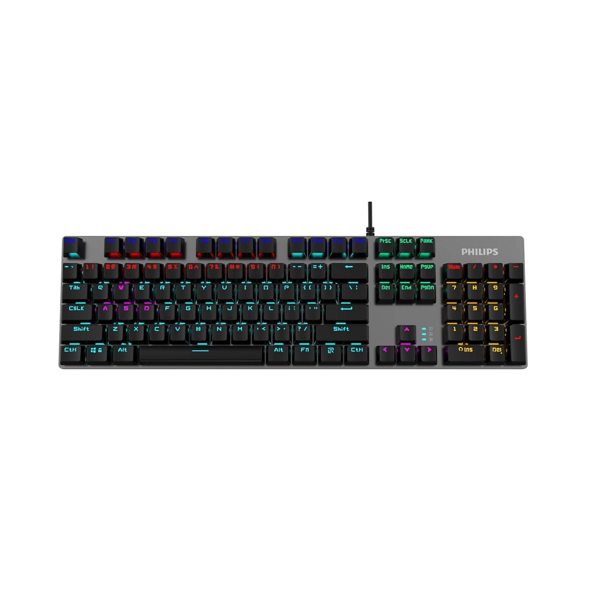  SPK8404/93 Mixed Light Blue Axis Wired Gaming Mechanical Keyboard Marquee Gaming Game Mechanical Ke