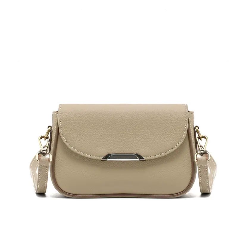 真皮女包包女斜挎包2025新款复古通勤单肩包时尚百搭高级感小方包