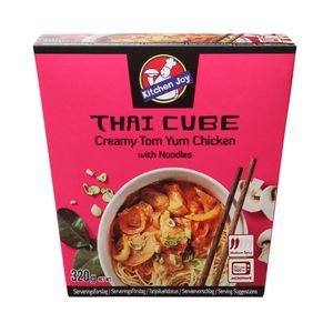 泰式冬蔭功雞配麵 320克 急凍-18°C (叮叮飯麵) 