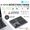 IC-KP10 Bluetooth 34-Keys Numeric Keypad Black for Data Entry