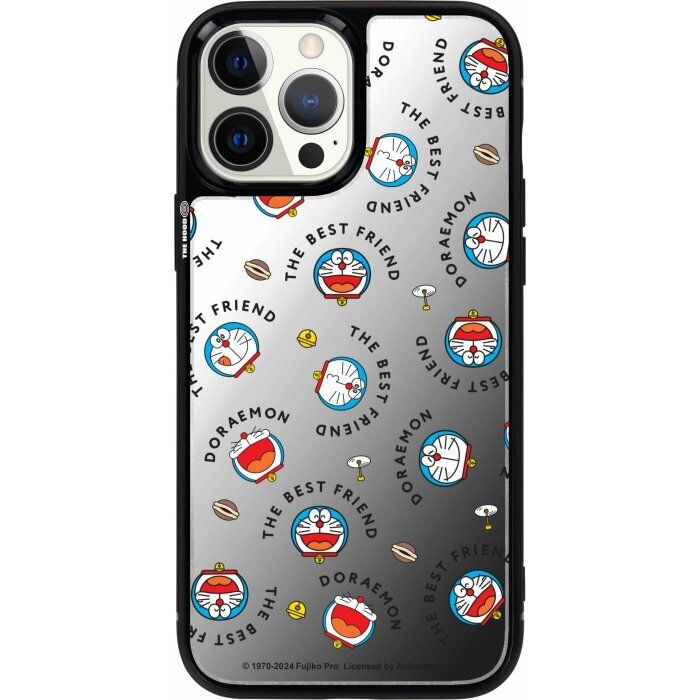哆啦A夢 - 哆啦A夢圖案 iPhone 13 Pro Max 鏡面保護殼 升級版-5919