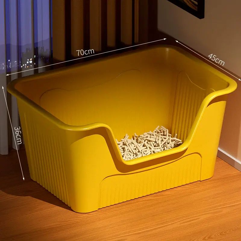巨型貓砂盆封閉超大特大號一體緬因防外濺全封閉廁所巨大便盆用品