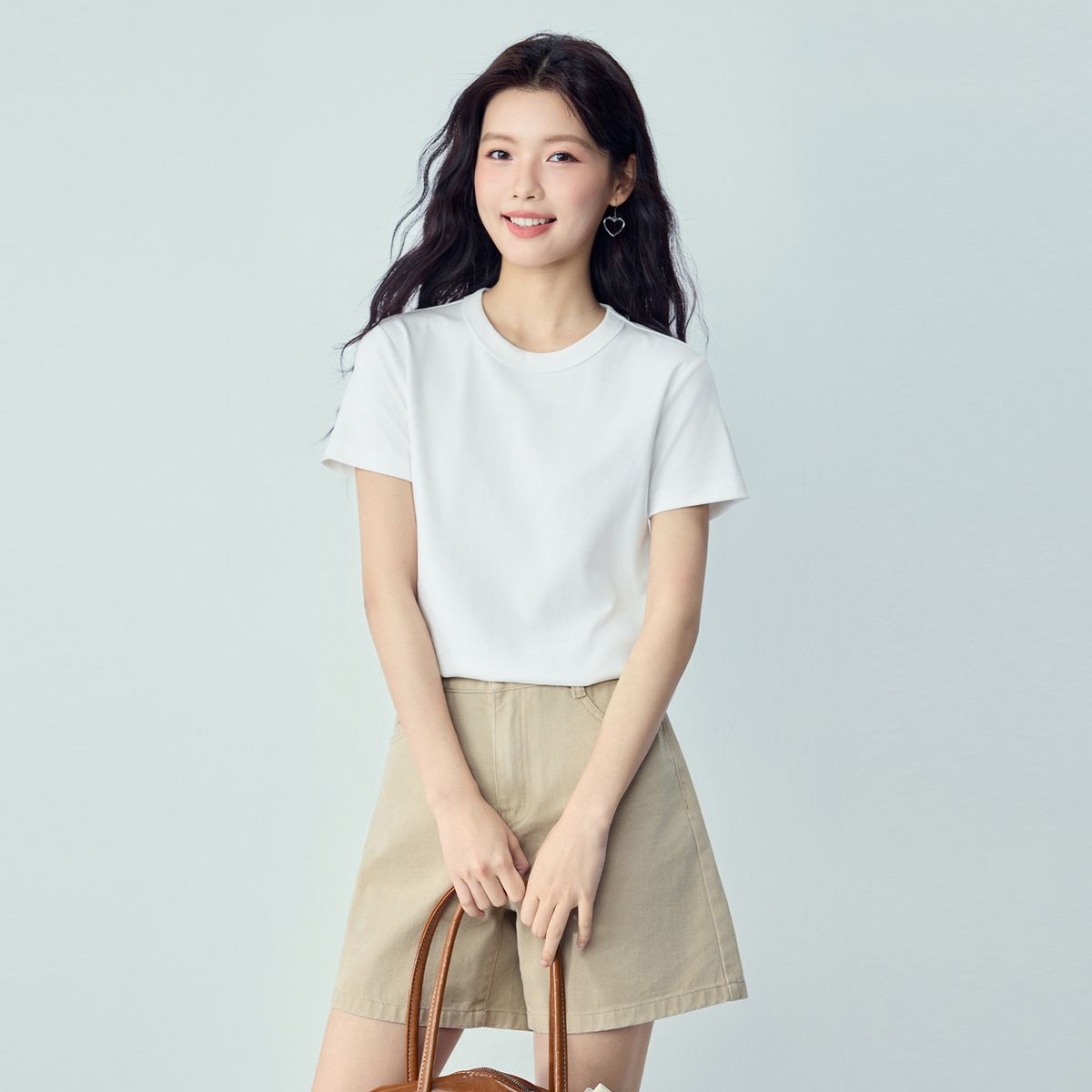【Online Exclusive】BM Women's Interlock Tee (SIZE S)