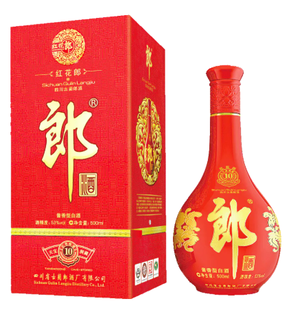 紅花郎.十 (醬香白酒) - 2019年產 