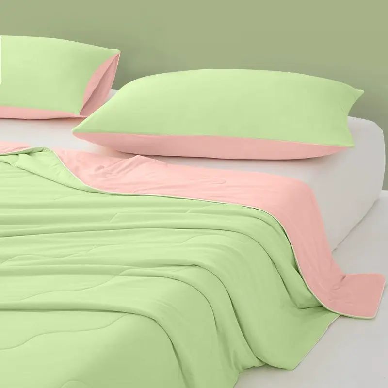 A类抗菌夏凉被空调被高端凉感水洗可机洗夏被子夏季双人薄款被芯