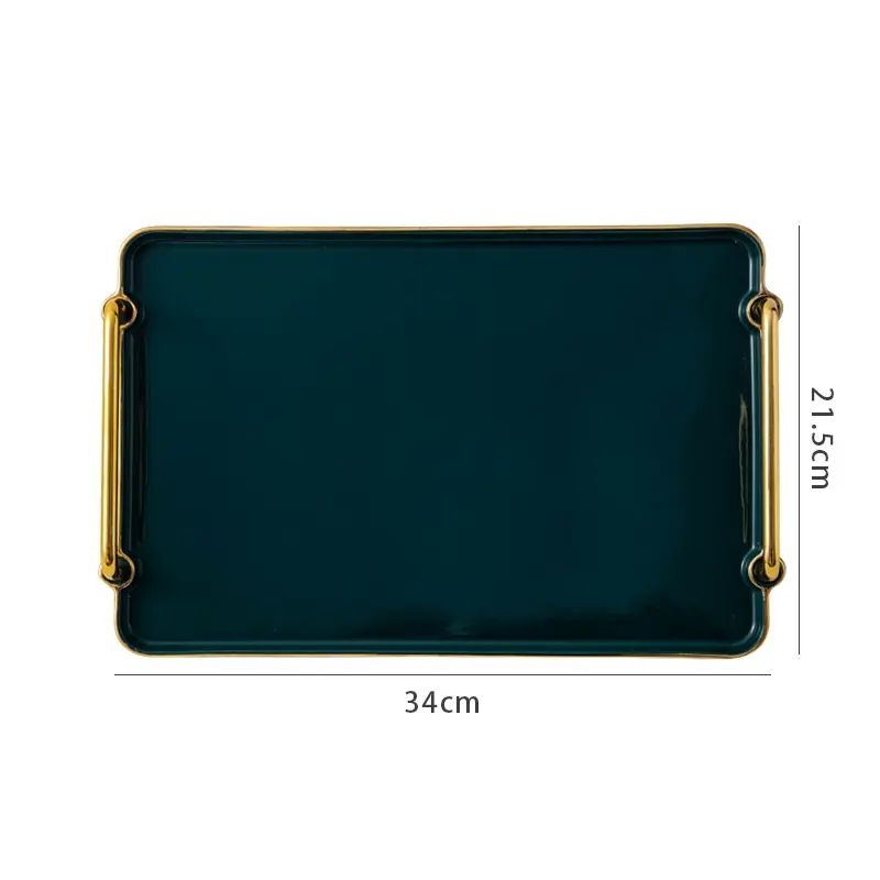 德国FZY陶瓷卫生间置物架桌面家用轻奢高级洗脸台浴室角架收纳盘