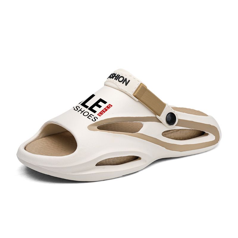 男拖鞋夏季外穿潮流運動凉鞋防臭防滑耐磨厚底涼拖
