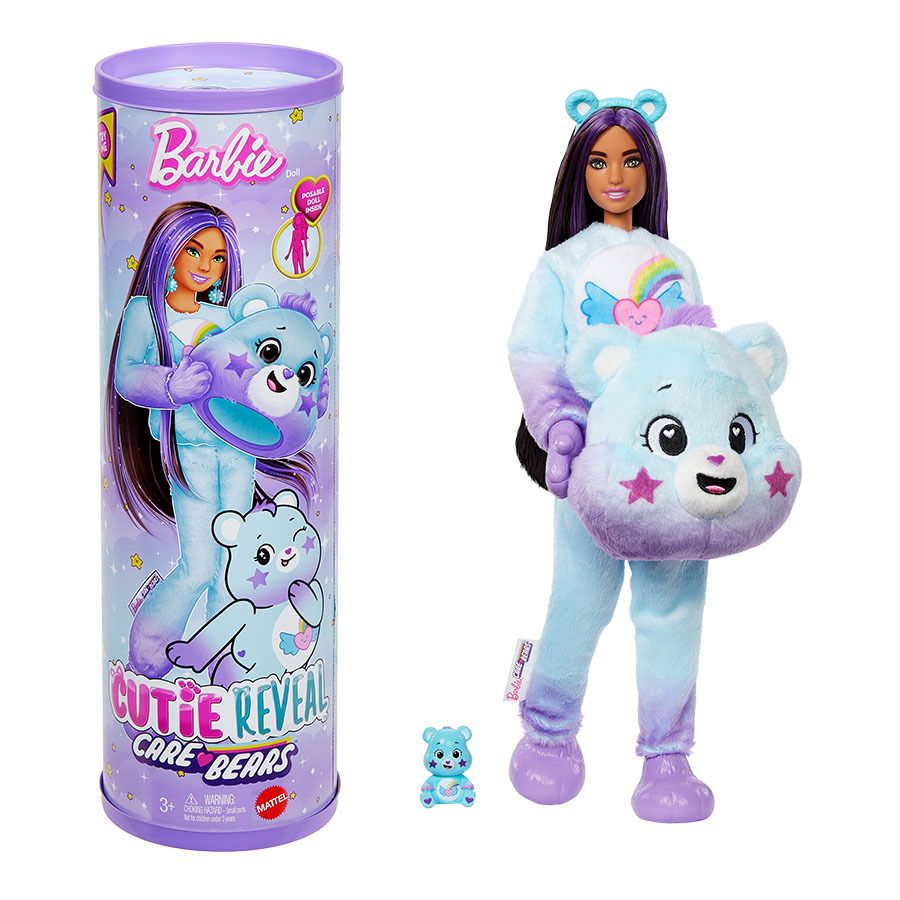 Barbie芭比可愛變身Care Bear系列 (藍色)