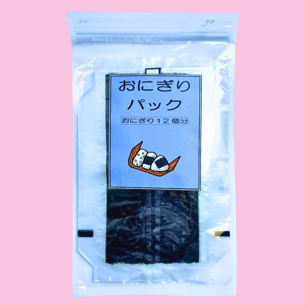 飯團用紫菜 12片 (獨立包裝) 賞味期限 (YMD): 2026.09.04
