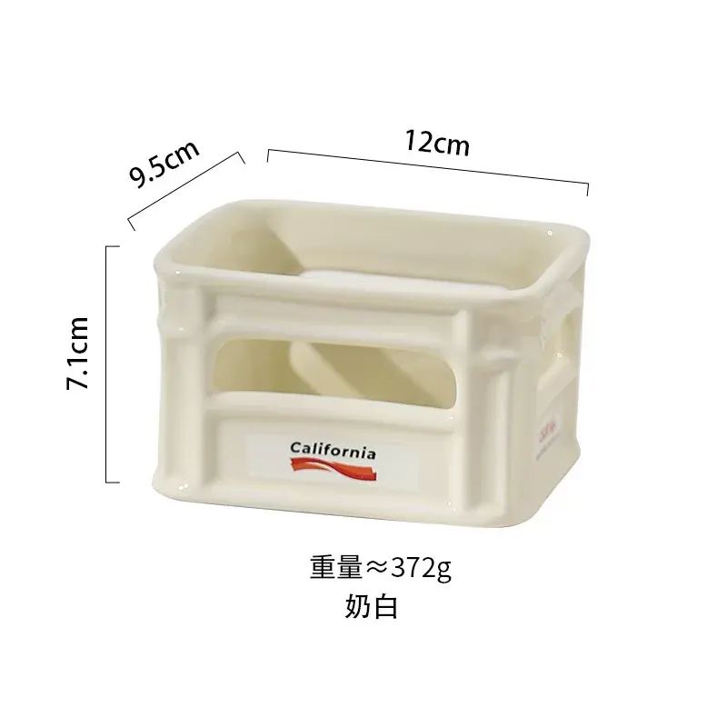 創意陶瓷高顏值零食碗客廳家用生果碗咖啡廳小吃籃爆谷薯條碗