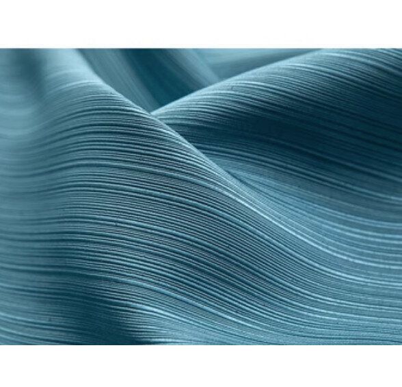 【1片】臥室客廳遮陽緞面窗簾（孔雀藍，尺寸：寬4.0米*高2.7米【掛鉤款】）