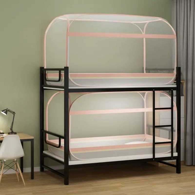 蚊帐新款蒙古包免安装家用1.5M双人床1.8m宿舍单人0.9米防摔蚊帐