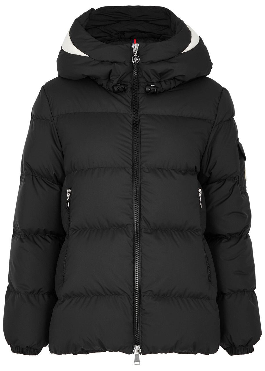 Moncler Draa Quilted Shell Jacket, Jacket, Black - 0 (UK 8 / S)
