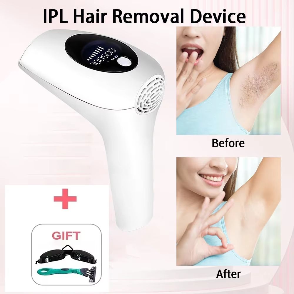 900000 Flashes Laser Epilator Instrume Permanent IPL Hair Removal Home Use Devices Ice Cool Painless