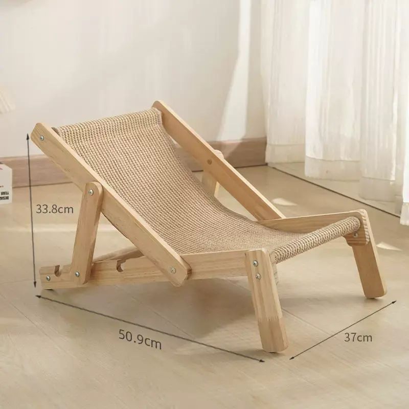 Scratch-resistant cat sofa with replaceable insert, couch-style, Parallel Import