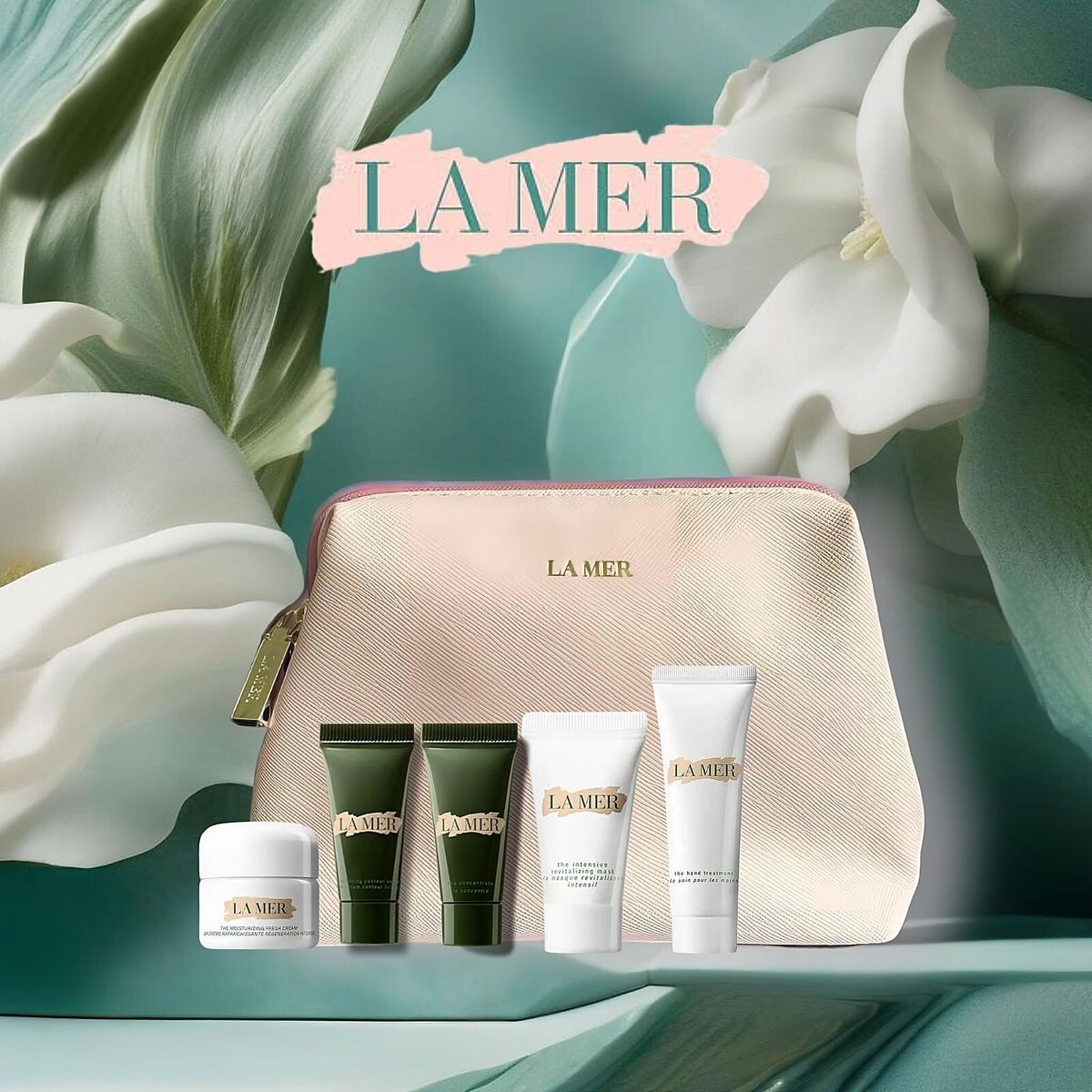 LA MER Cosmetic SET with Travel Bag | Parallel Import