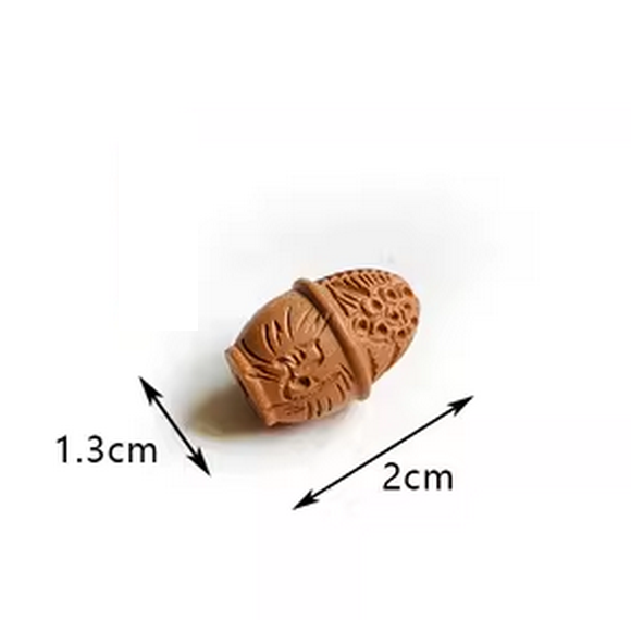 桃木飾物（桃木聚寶盆（2cm））