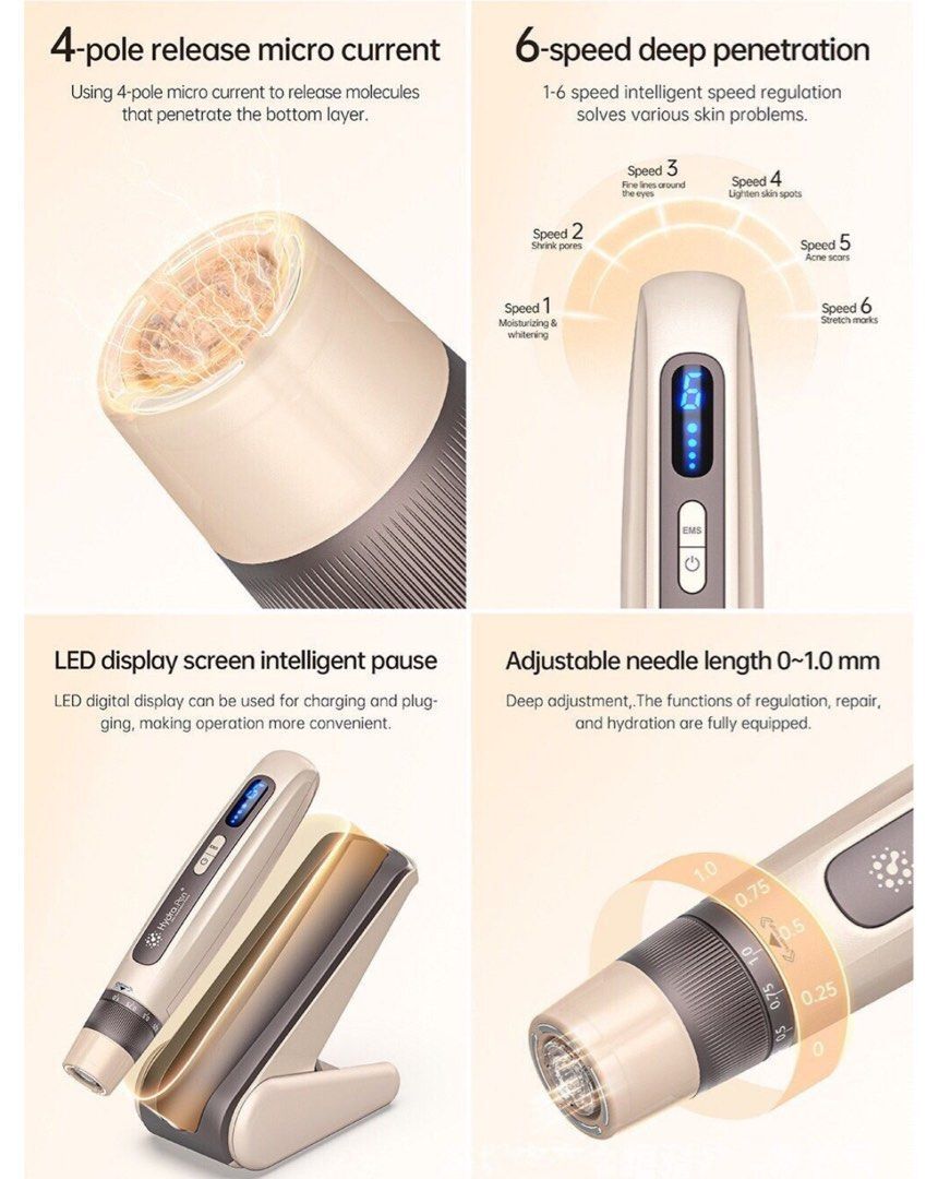 全城熱賣 | Hydra.Pen H5 nano-microneedle introduction water light