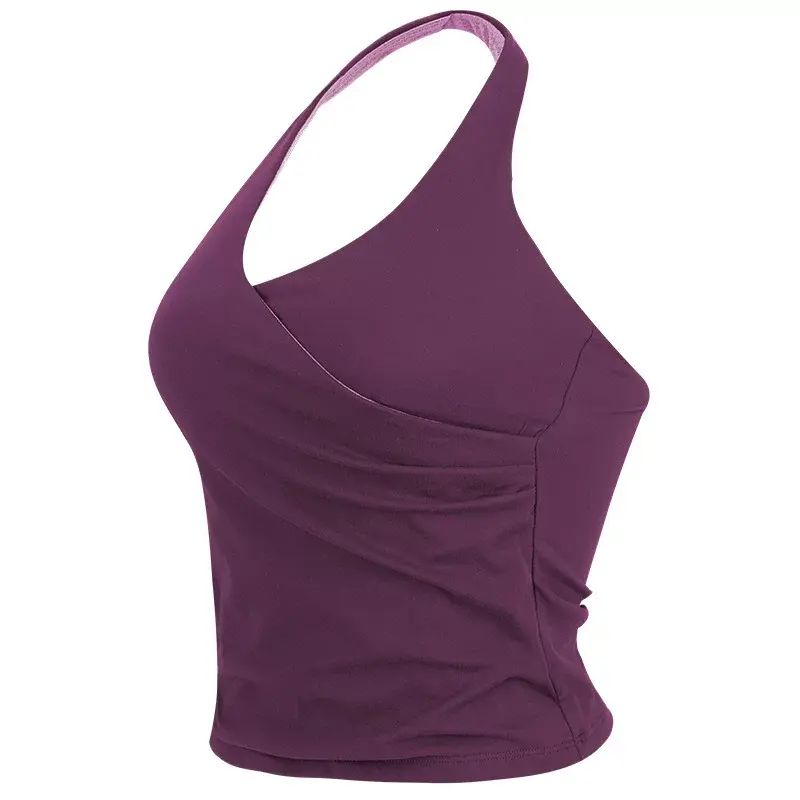New Summer Quick-Dry Shockproof Bra Outer Wear Backless with Pads Yoga
