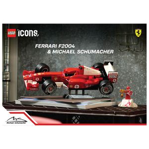 [預購] LEGO® 11375 Ferrari F2004 & Michael Schumacher A1海報 (活動贈品) 