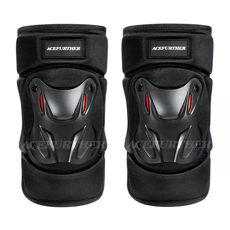 机车护膝护肘防风保暖护具摩托车护腿骑行电动车膝盖男女防摔四季
