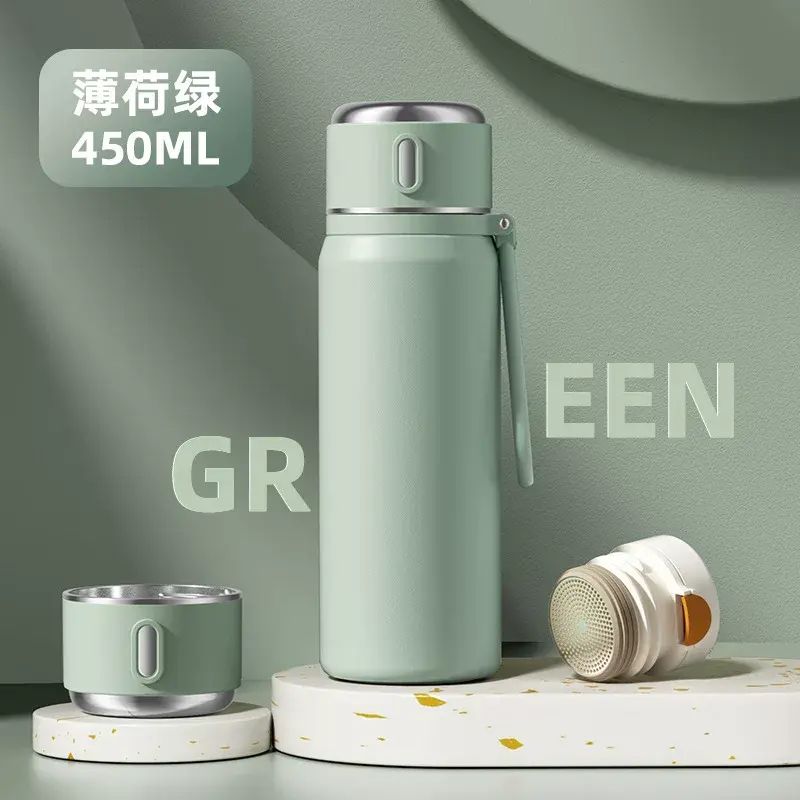 智慧保溫杯316不鏽鋼水杯食品級兒童水杯便攜旅行杯