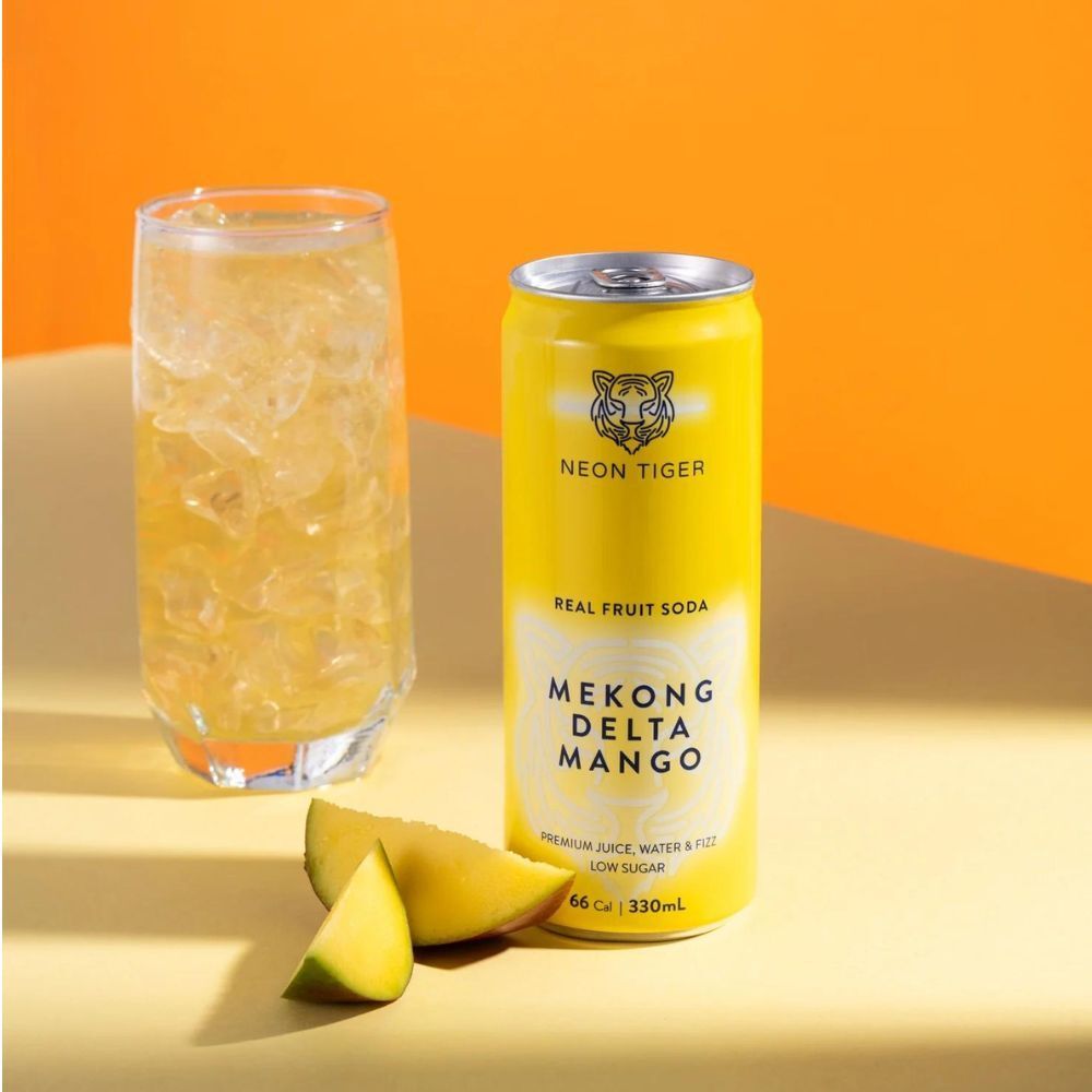 NEON TIGER 【Full Case 24 Cans】Mekong Delta Mango 330ml (Low Sugar